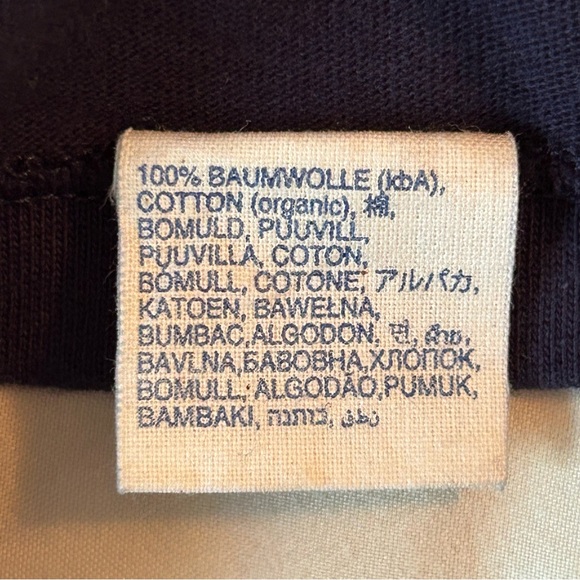 Merz B Schwanen 207 Mens Size 6/L Loopwheeled Henley Classic Fit Ink Blue - Picture 7 of 11